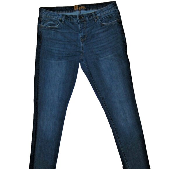 KUT from the Kloth Jeans Sz14 Stretch Blue Denim - Picture 1 of 10